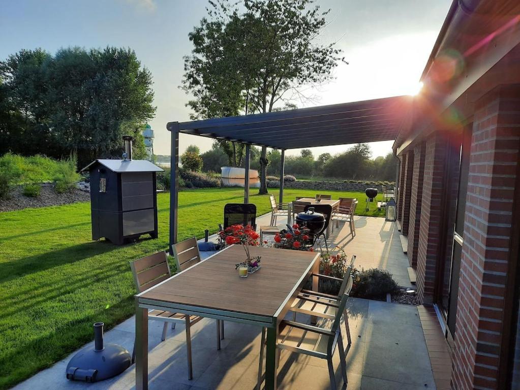 Ferienwohnung Sonnenaufgangsgenuss Harriersand Schwanewede Екстер'єр фото